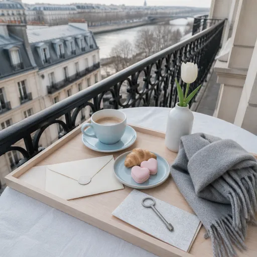 Un hôtel pour la Saint‑Valentin à Paris : week‑end romantique au cœur de l’Île‑de‑France
